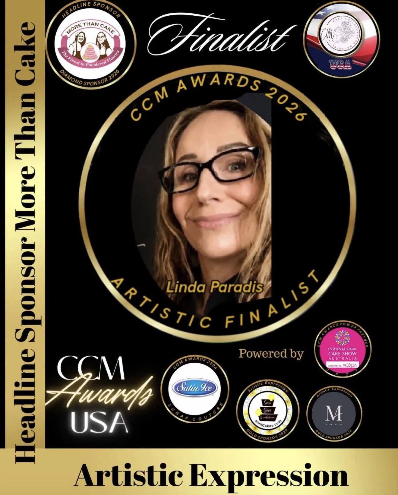 Cake Collaborator Magazine Artistic Expression finalist 2026