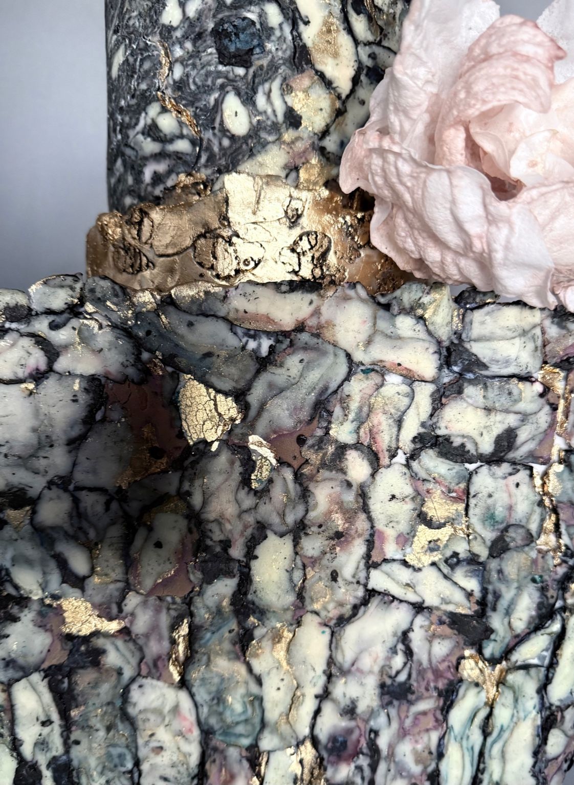 Gilded texture detail